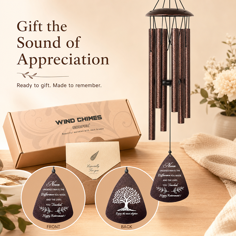 Memorial Hummingbird Wind Chime – A Thoughtful Sympathy Gift