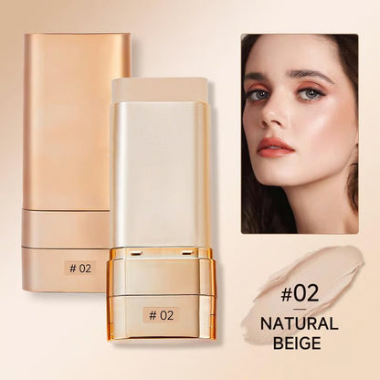 💥BUY 1 GET 1 FREE & Free Powder Puff⏰Luminous Dual-Ended Concealer Foundation Stick