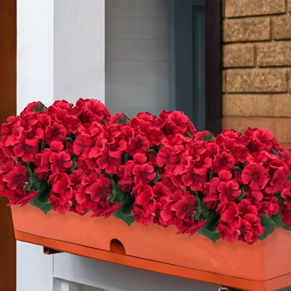 🎁 Last Day 60% OFF - Realistic Artificial Geranium Flowers For Beautiful Outdoor Decor