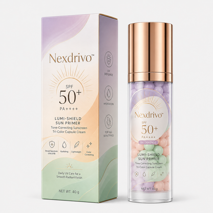 Nexdrivo™ Three-Color Protective Isolation Cream with SPF 50 Coverage