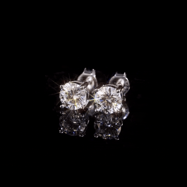🔥2026 Hot Sale 70% OFF!🔥Classic 4-Prong Moissanite Earrings