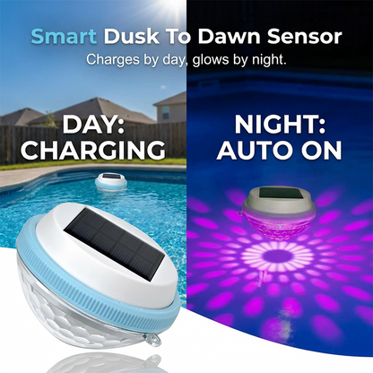 LAST DAY 50% OFF💡LED Solar Floating Pool Light🌈