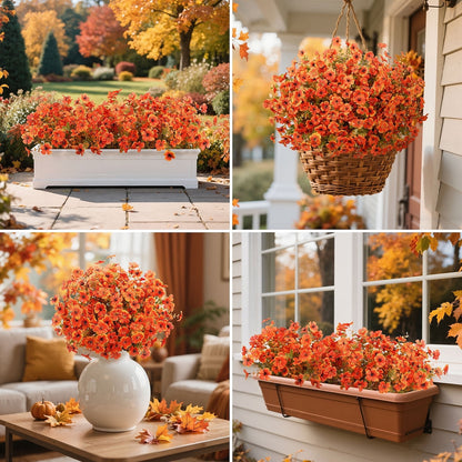 🔥Last Day 50% OFF🍁Fall Artificial Flowers for Outdoors