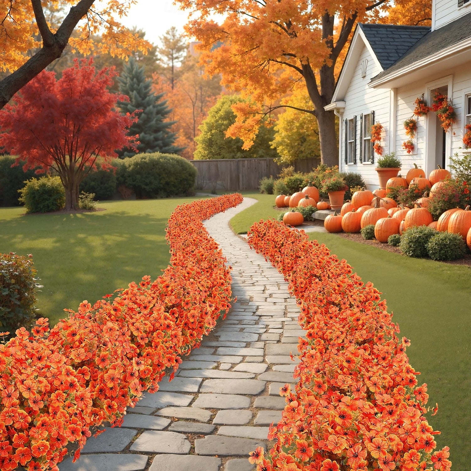 🔥Last Day 50% OFF🍁Fall Artificial Flowers for Outdoors