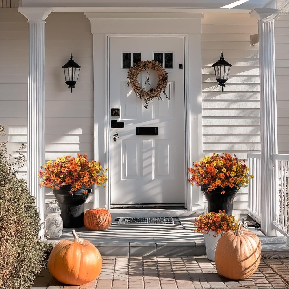 🔥Last Day 50% OFF🍁Fall Artificial Flowers for Outdoors