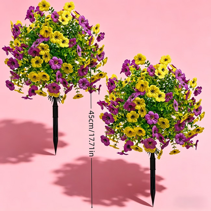 🌸 Ever-Blooming Garden Flower Stakes