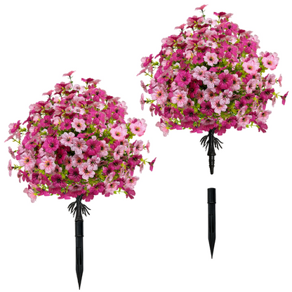 🌸 Ever-Blooming Garden Flower Stakes