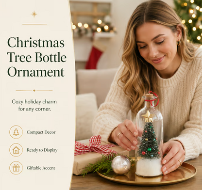🎅🎄Recordable Christmas Tree Message-in-a-Bottle