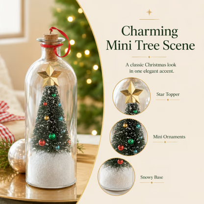🎅🎄Recordable Christmas Tree Message-in-a-Bottle
