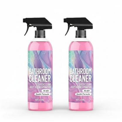 ✨ Bathroom Cleaner: Sparkle in Seconds, No Harsh Fumes