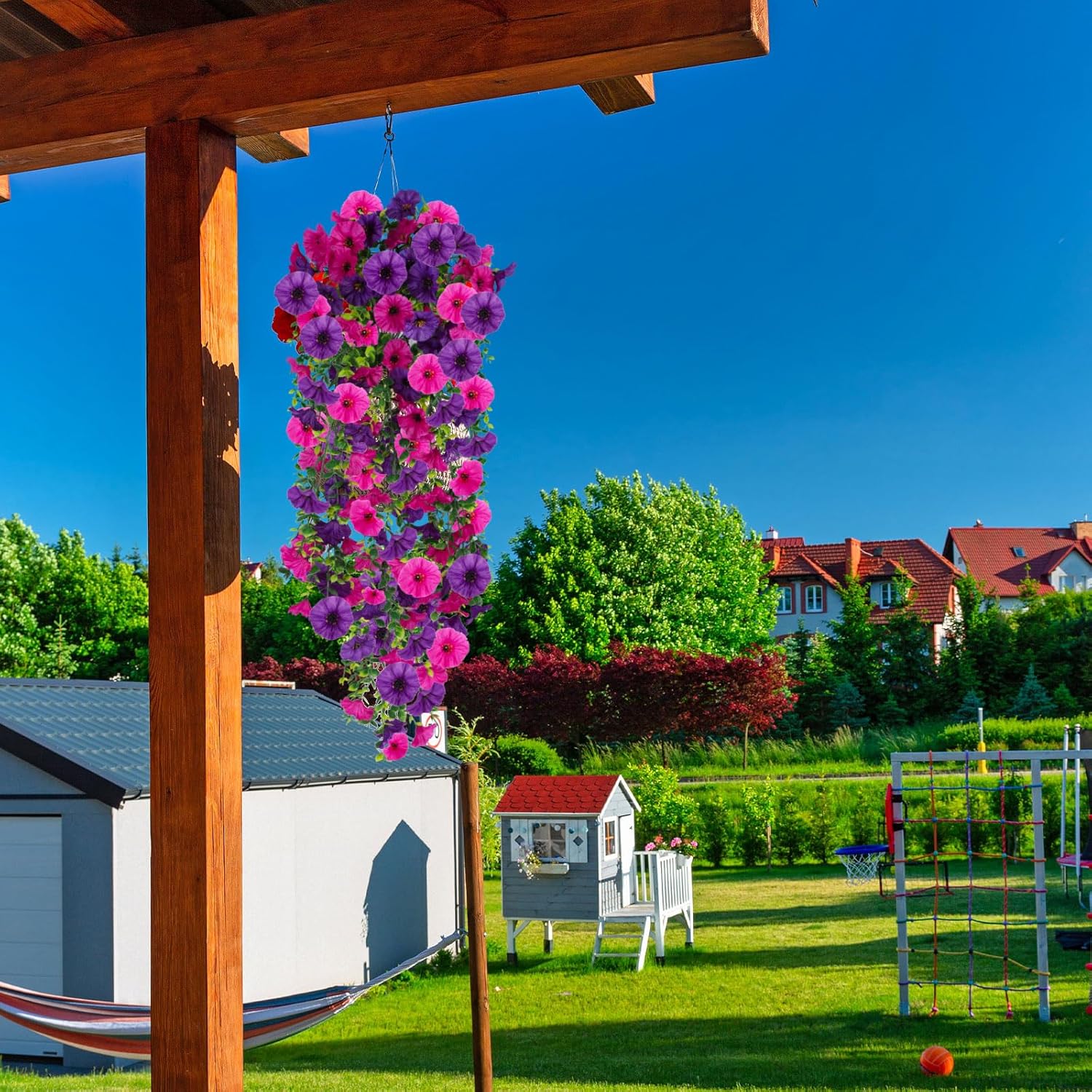 🔥Last Day 75% OFF--🌺UV Resistant Hanging Artificial Morning Glory Vine 💖