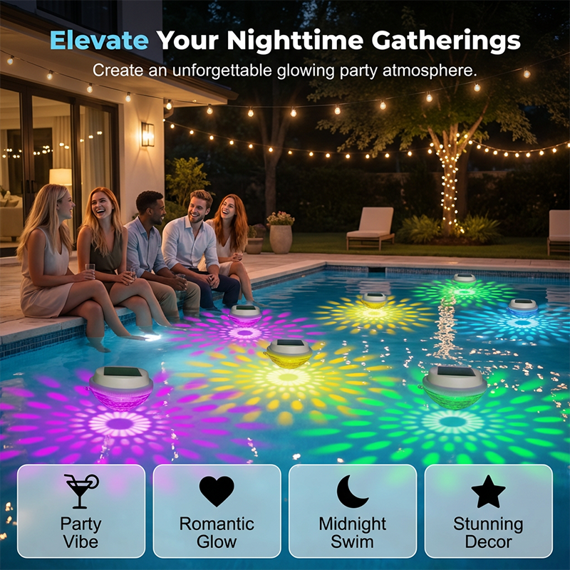 LAST DAY 50% OFF💡LED Solar Floating Pool Light🌈