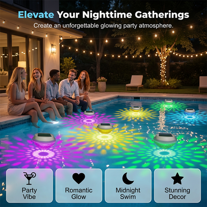 LAST DAY 50% OFF💡LED Solar Floating Pool Light🌈