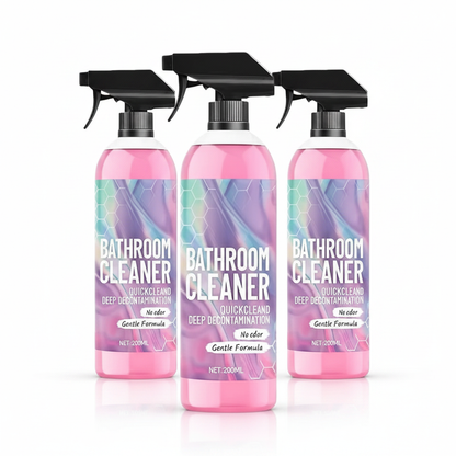 ✨ Bathroom Cleaner: Sparkle in Seconds, No Harsh Fumes