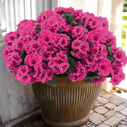 🎁 Last Day 60% OFF - Realistic Artificial Geranium Flowers For Beautiful Outdoor Decor