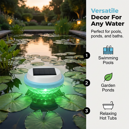 LAST DAY 50% OFF💡LED Solar Floating Pool Light🌈