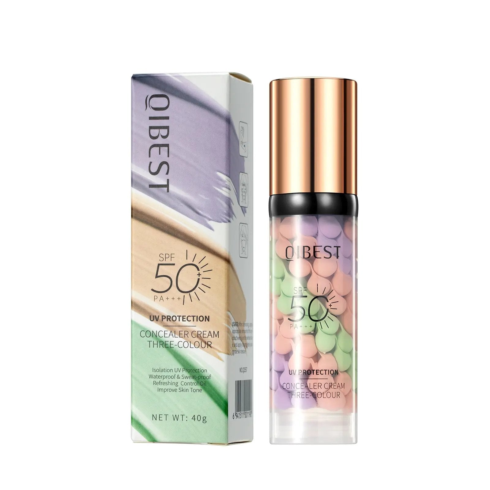 Three-Color Protective Isolation Cream