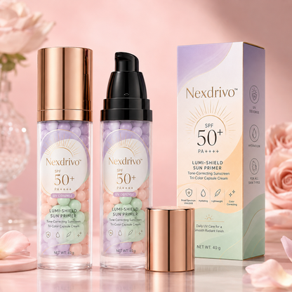 Nexdrivo™ Three-Color Protective Isolation Cream with SPF 50 Coverage