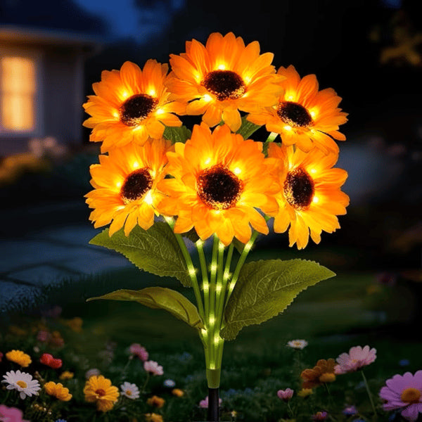 🌞Solar LED Sunflower Garden Lights-29.6inch/74cm