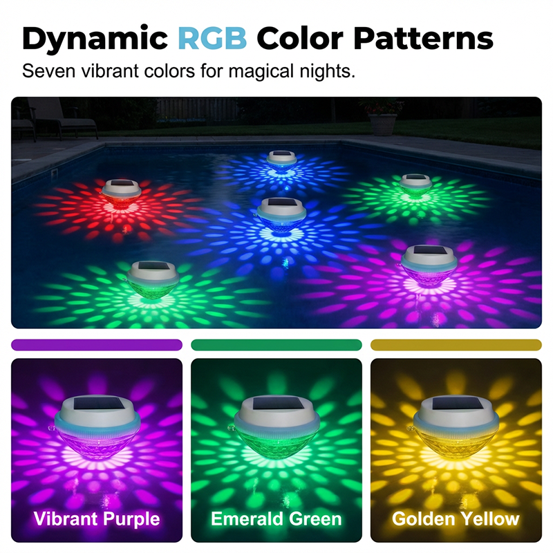 LAST DAY 50% OFF💡LED Solar Floating Pool Light🌈
