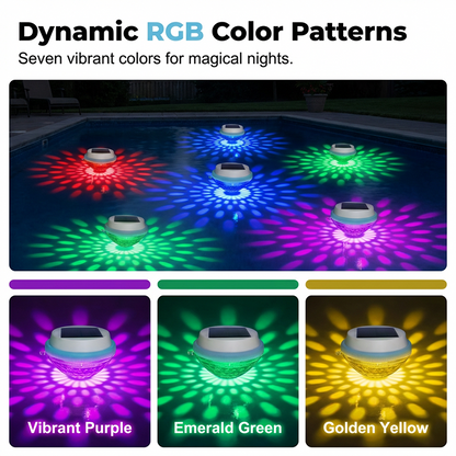 LAST DAY 50% OFF💡LED Solar Floating Pool Light🌈