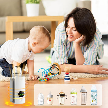 Portable Baby Milk Warmer 1 year warranty