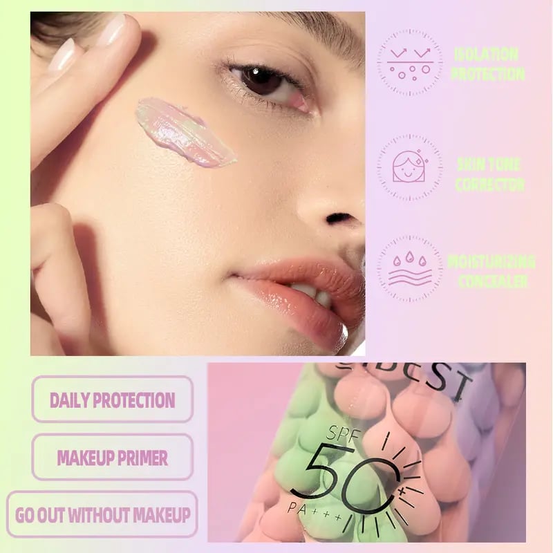 Three-Color Protective Isolation Cream
