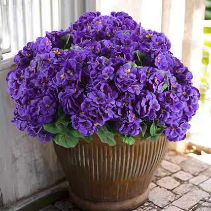 🎁 Last Day 60% OFF - Realistic Artificial Geranium Flowers For Beautiful Outdoor Decor