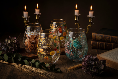 🌸🌿 2026 Nature's Soul Glass Cup Collection