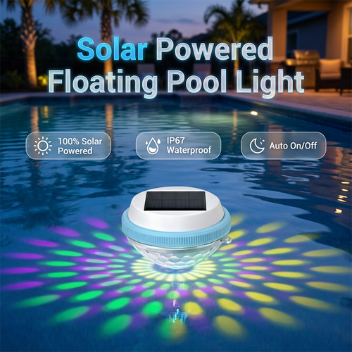 LAST DAY 50% OFF💡LED Solar Floating Pool Light🌈