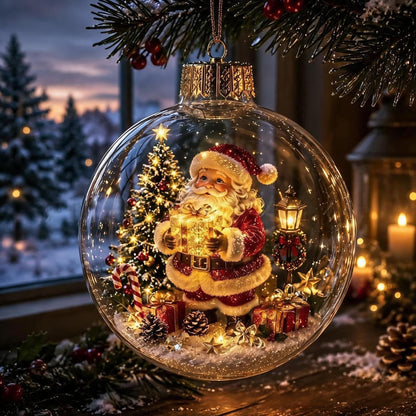 Glowing Christmas Diorama Ornament🎄