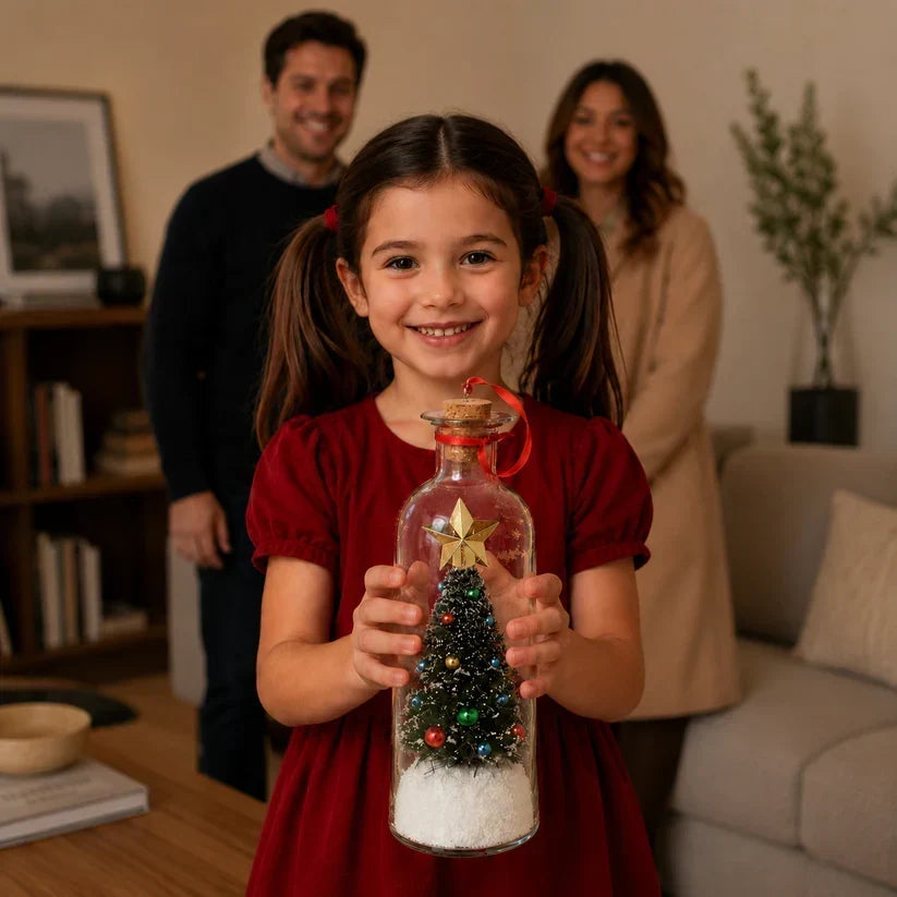 🎅🎄Recordable Christmas Tree Message-in-a-Bottle