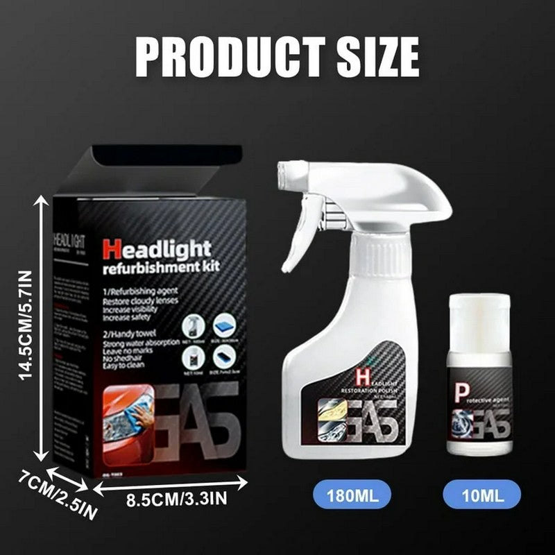 🔥👍 Limited Stock 50% OFF A Mechanic’s Secret Spray - Headlight Restoration Spray
