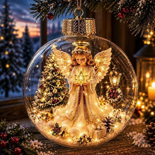 Glowing Christmas Diorama Ornament🎄