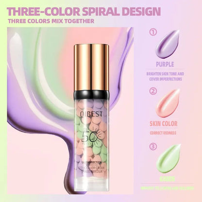 Three-Color Protective Isolation Cream