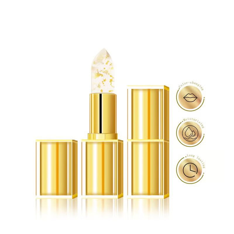 Transferproof Color-Changing Lipstick💄CrystalClear Color Alchemy 💋 Auto-Tints on Contact!