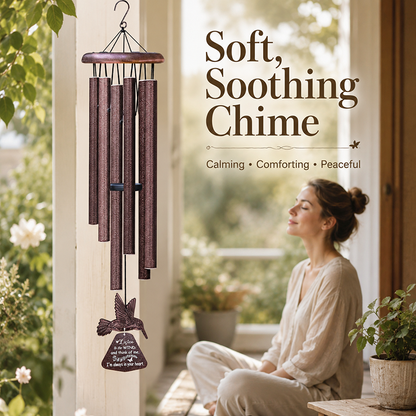 Memorial Hummingbird Wind Chime – A Thoughtful Sympathy Gift