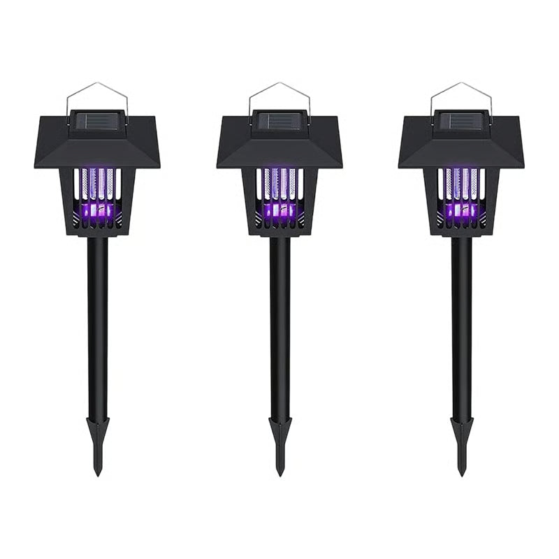 🔥Last Day 30% OFFEco-Friendly - 2-in-1 Flickering Flame - Solar Powered Mosquito  & Garden Stake Light