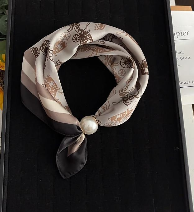 Pearl Scarf Necklace — The 5-Second Outfit Upgrade