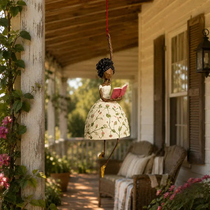 💃🌸Whimsical Dancing Lady Hanging Ornament