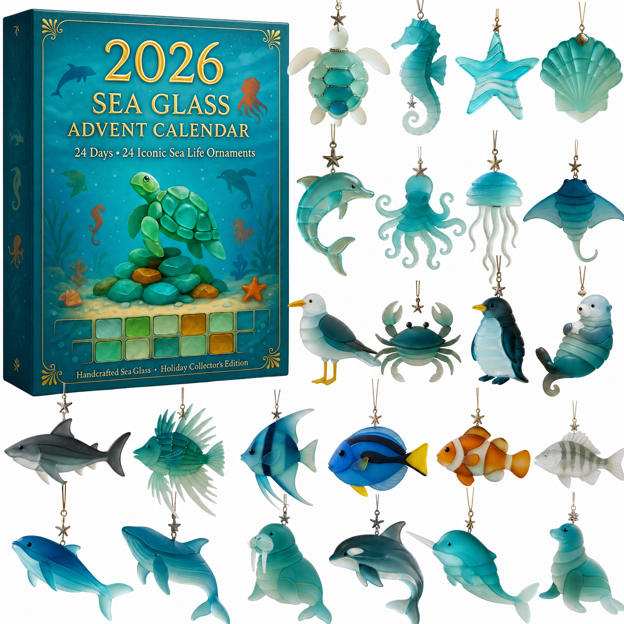 🌊2026 Advent Calendar · Ocean Treasures