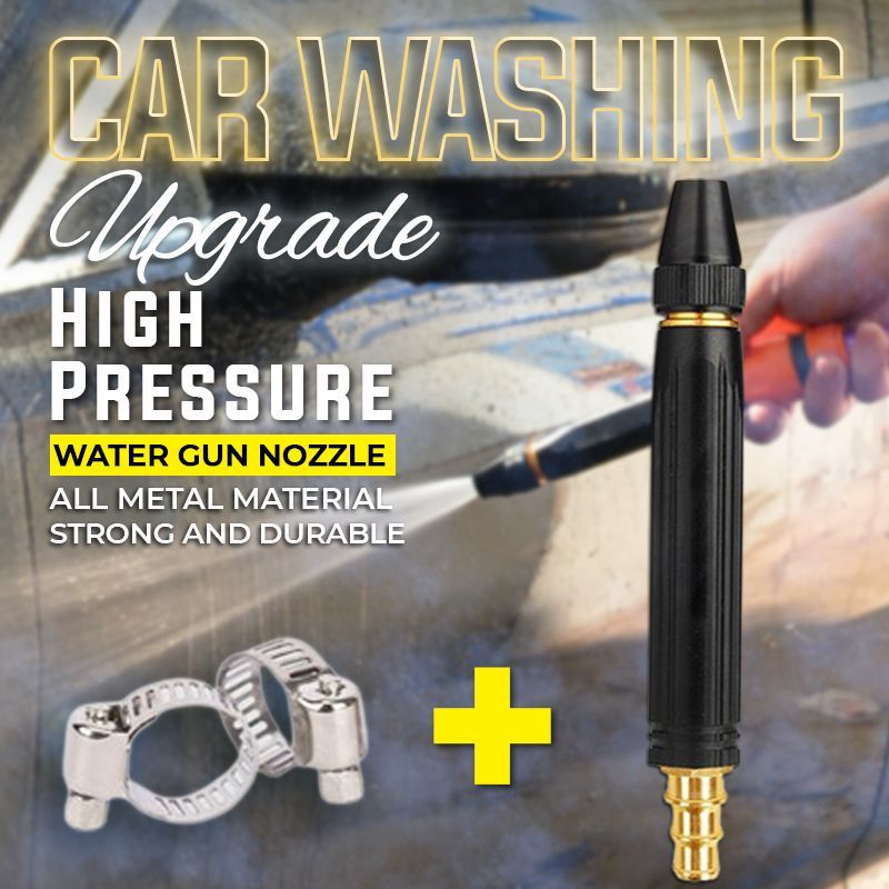 💥Buy 2 Get 1 Free 🚿High Pressure Washer for Car and Garden! 💦🚗 10 times more powerful, 8 spray settings & extremely sturdy metal housing